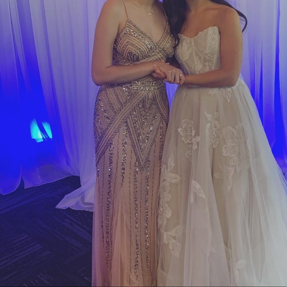 Pink Evening Gown - Picture 2 of 2